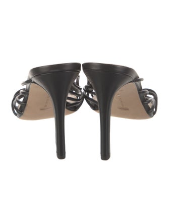 Veronica Beard Leather Slides