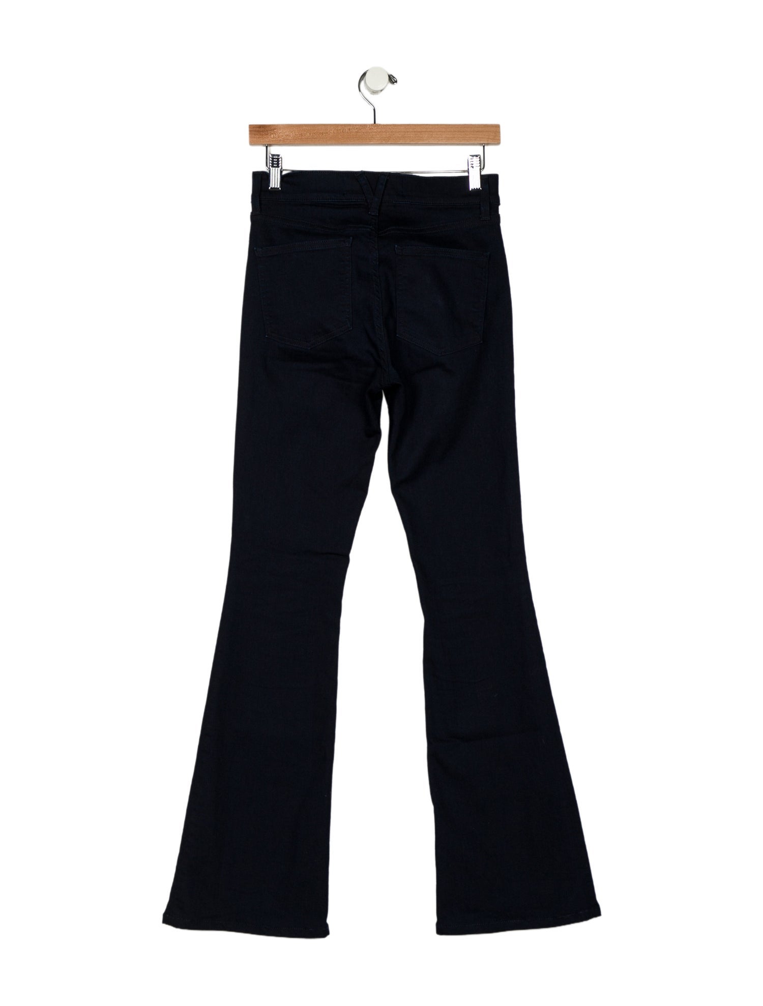 Veronica Beard Mid-Rise Wide Leg Jeans
