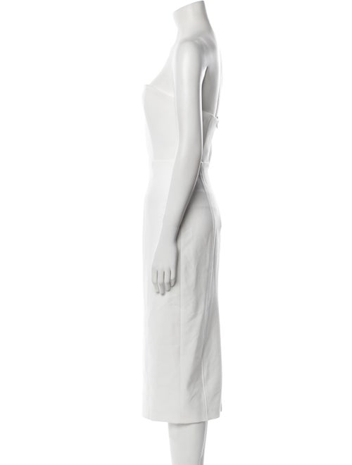 Veronica Beard Strapless Knee-Length Dress