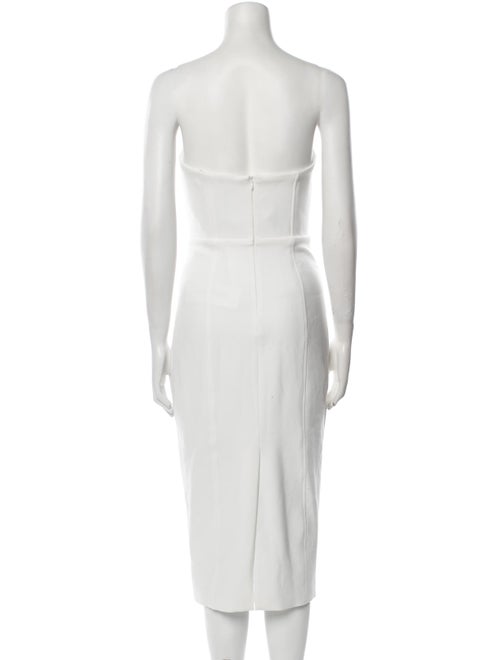 Veronica Beard Strapless Knee-Length Dress