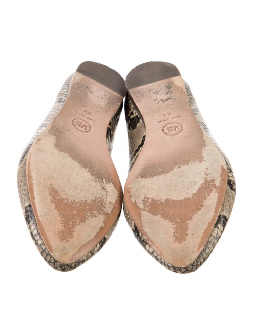 Veronica Beard Leather Animal Print Loafers