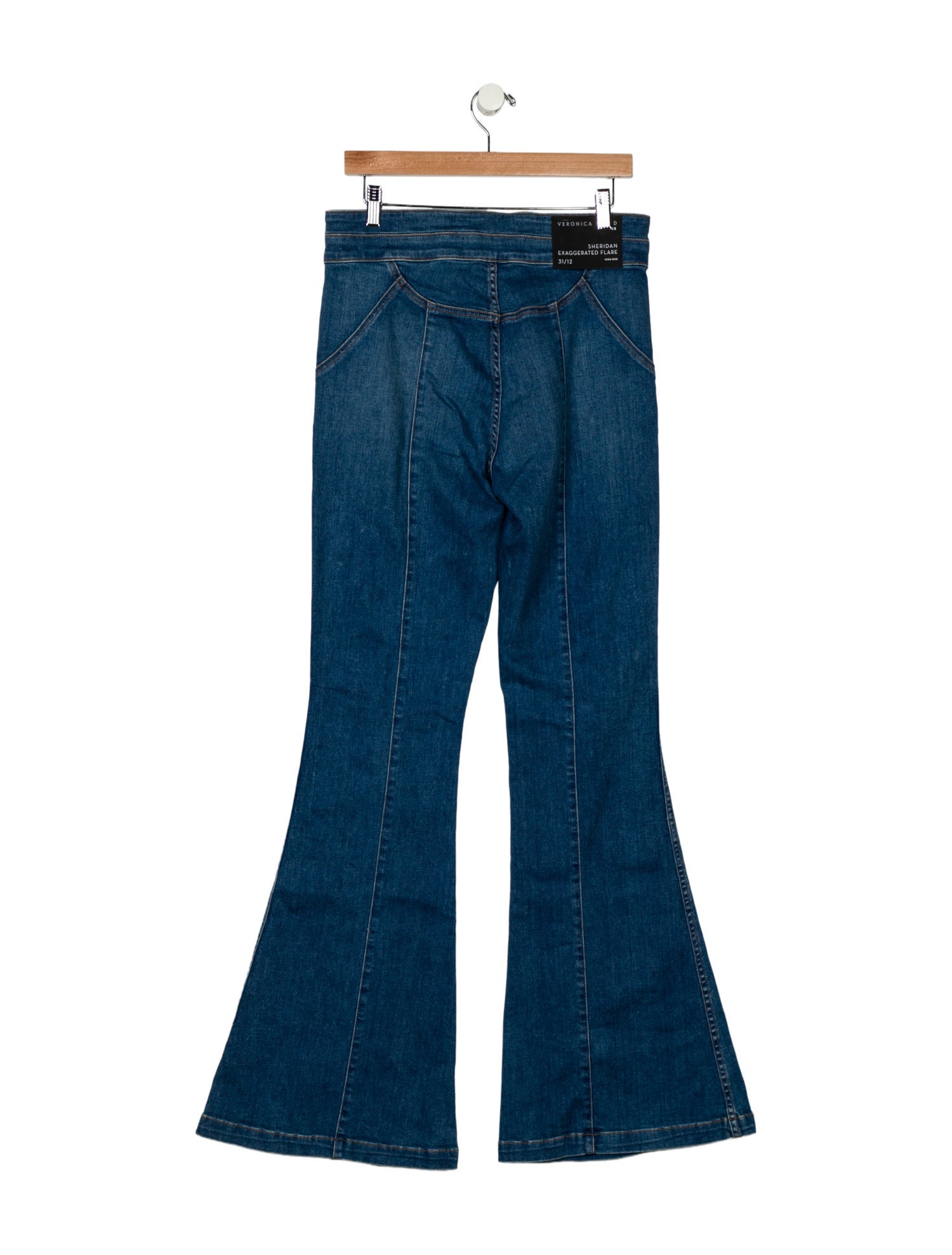 Veronica Beard High-Rise Wide Leg Jeans w/ Tags