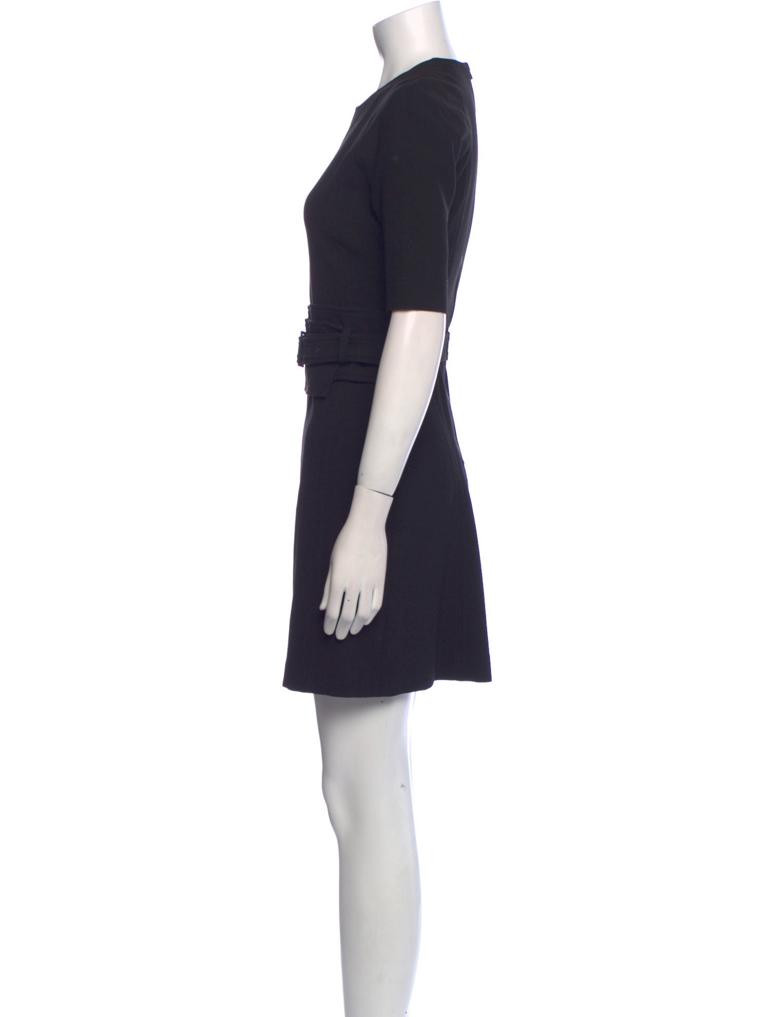 Veronica Beard Crew Neck Mini Dress