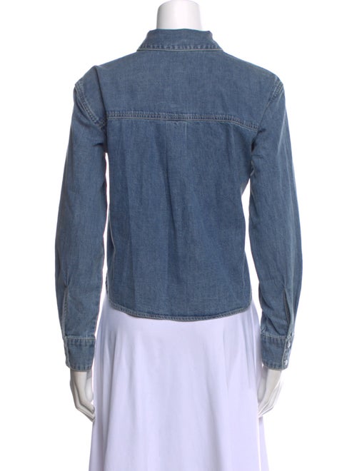 Veronica Beard Long Sleeve Button-Up Top