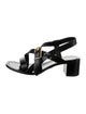 Veronica Beard Leather T-Strap Pumps