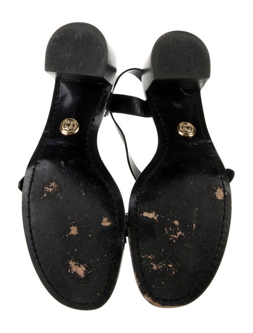 Veronica Beard Leather T-Strap Pumps