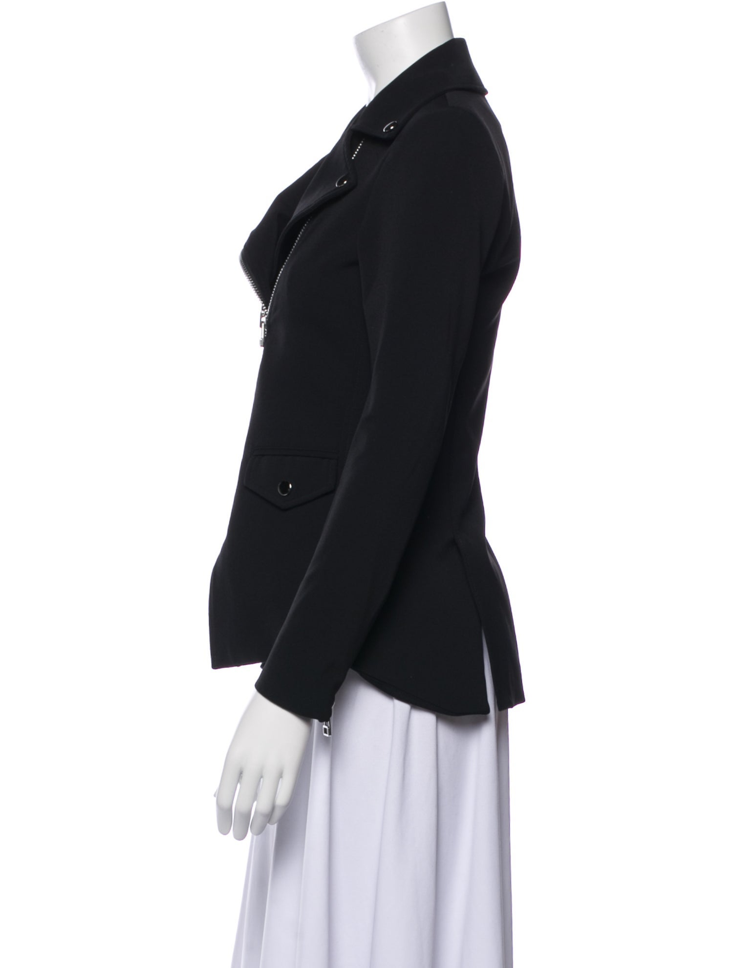 Veronica Beard Nylon Biker Jacket