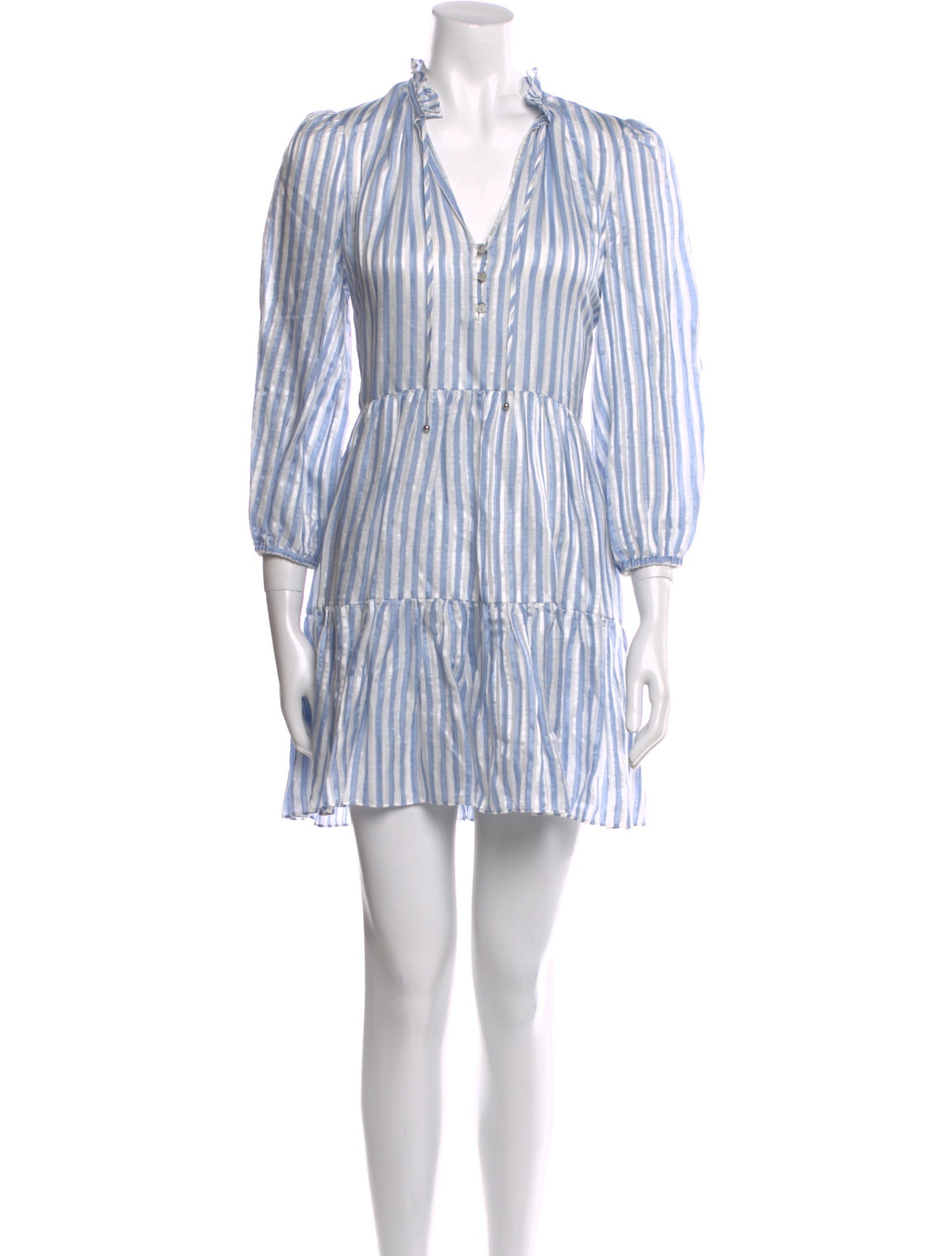 Veronica Beard Striped Mini Dress