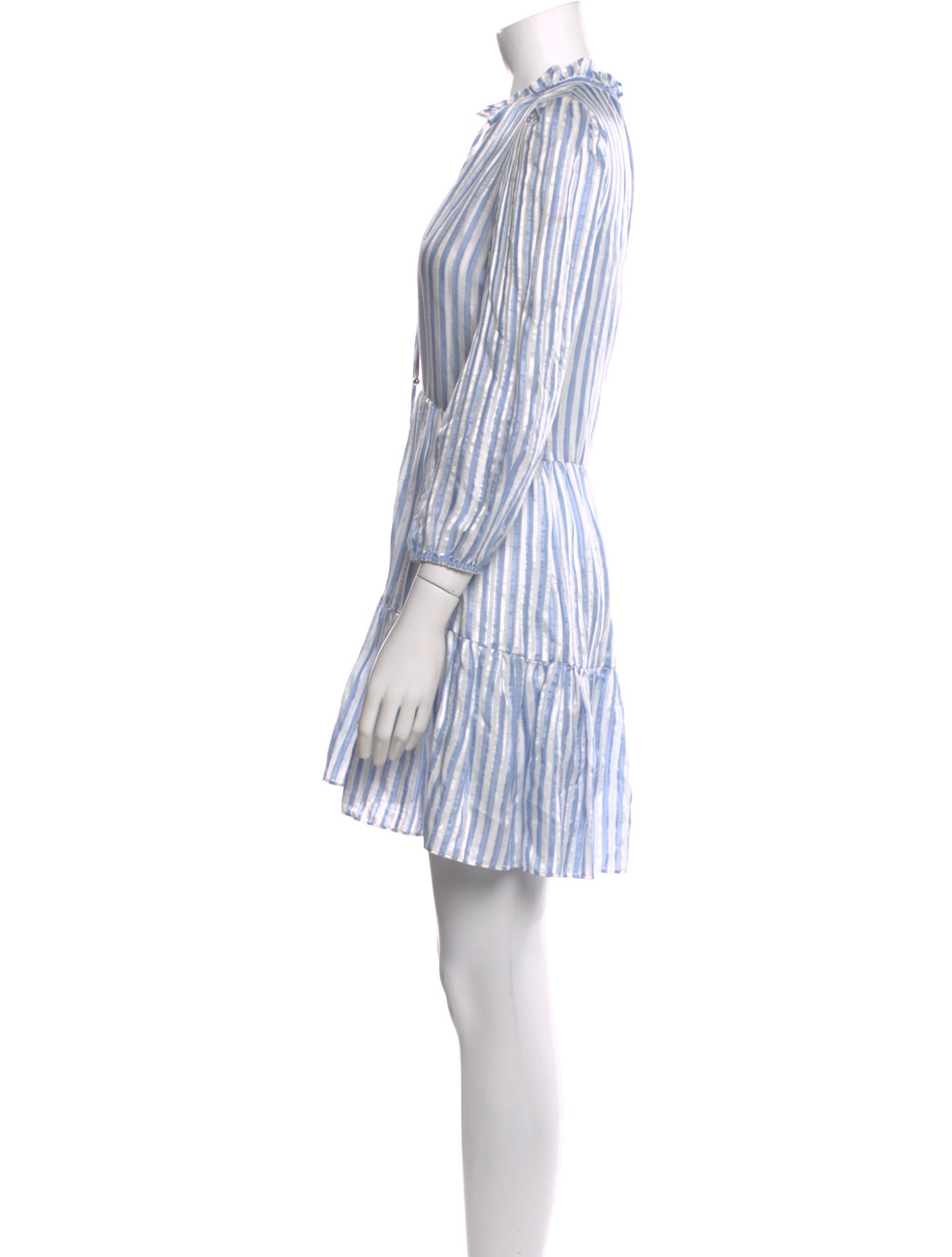 Veronica Beard Striped Mini Dress