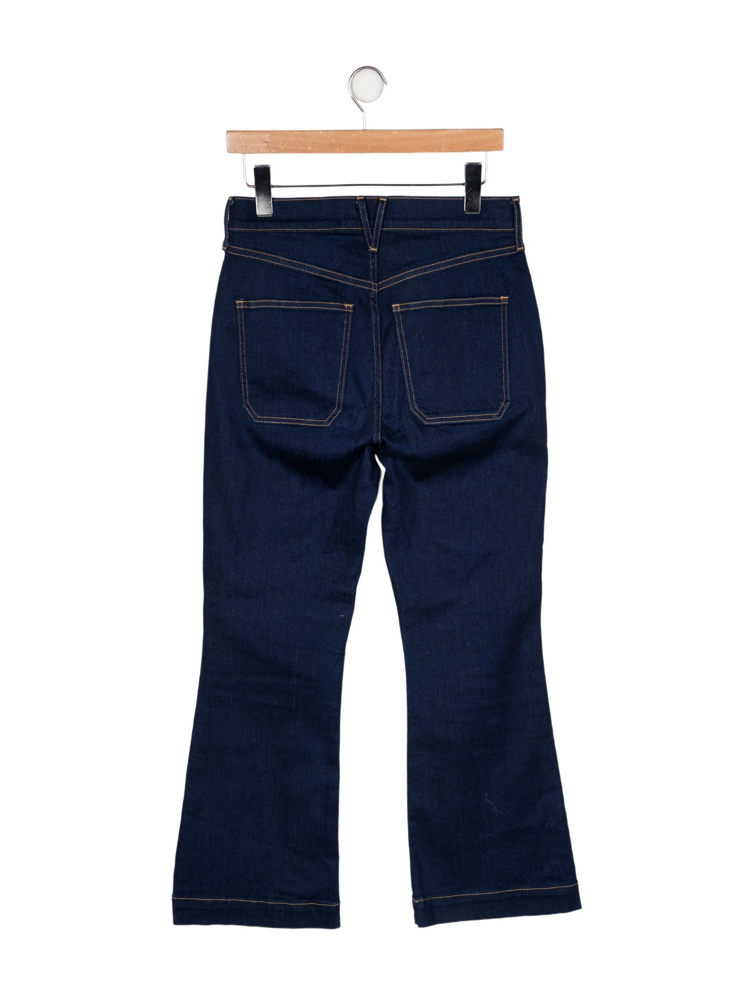 Veronica Beard High-Rise Wide Leg Jeans