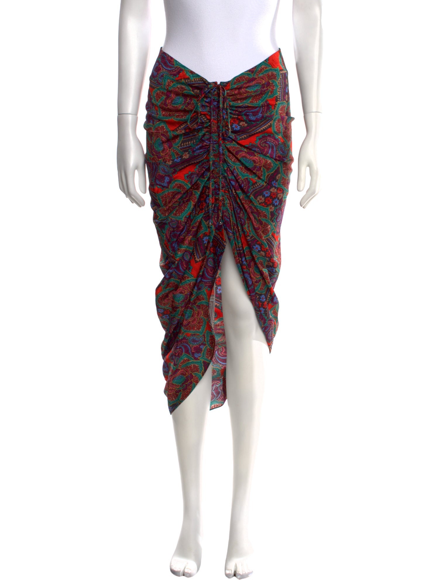 Veronica Beard Plaid Print Midi Length Skirt w/ Tags