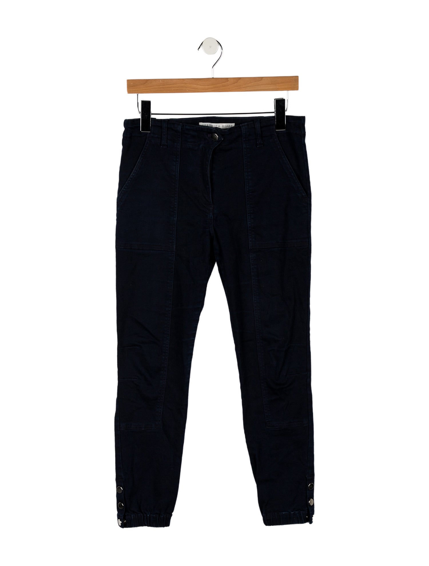 Veronica Beard High-Rise Skinny Leg Jeans