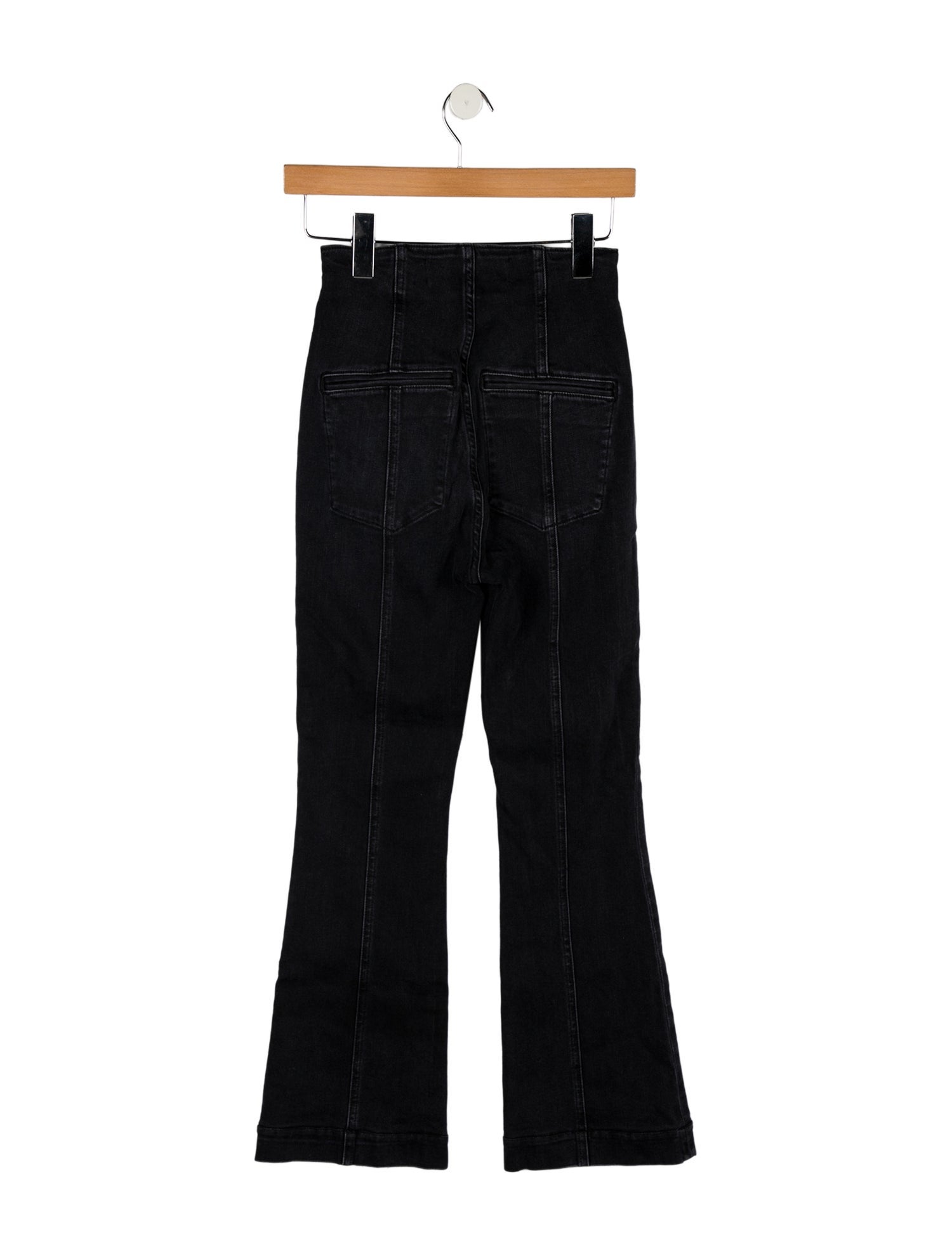 Veronica Beard High-Rise Straight Leg Jeans