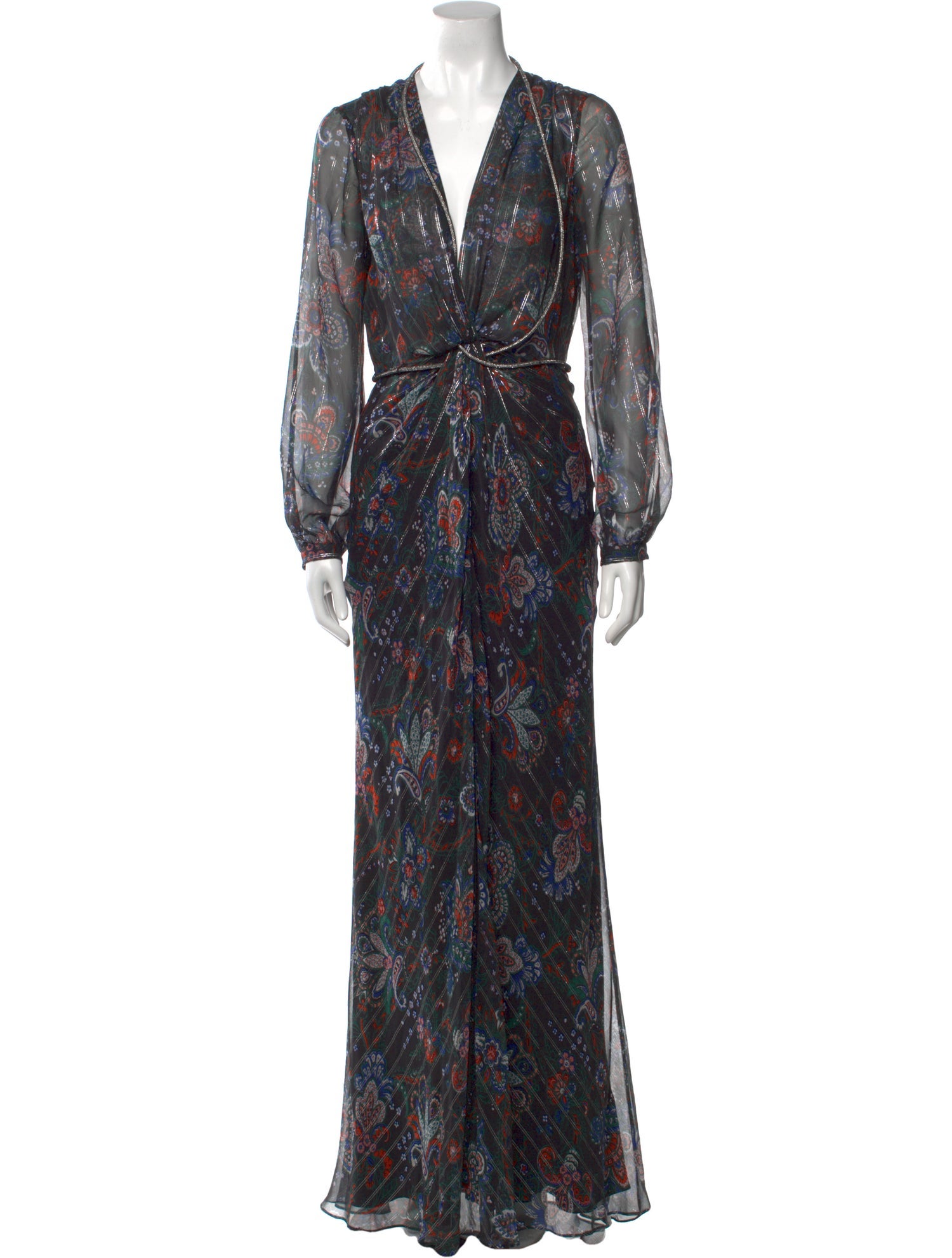 Veronica Beard Silk Long Dress