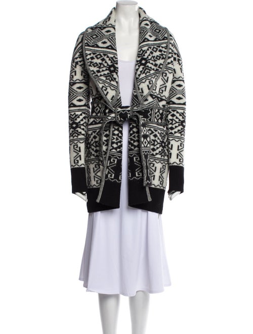 Veronica Beard Wool Printed Coat