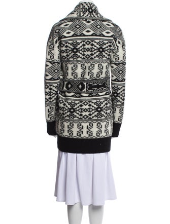 Veronica Beard Wool Printed Coat