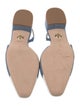 Veronica Beard Denim Colorblock Pattern Mules