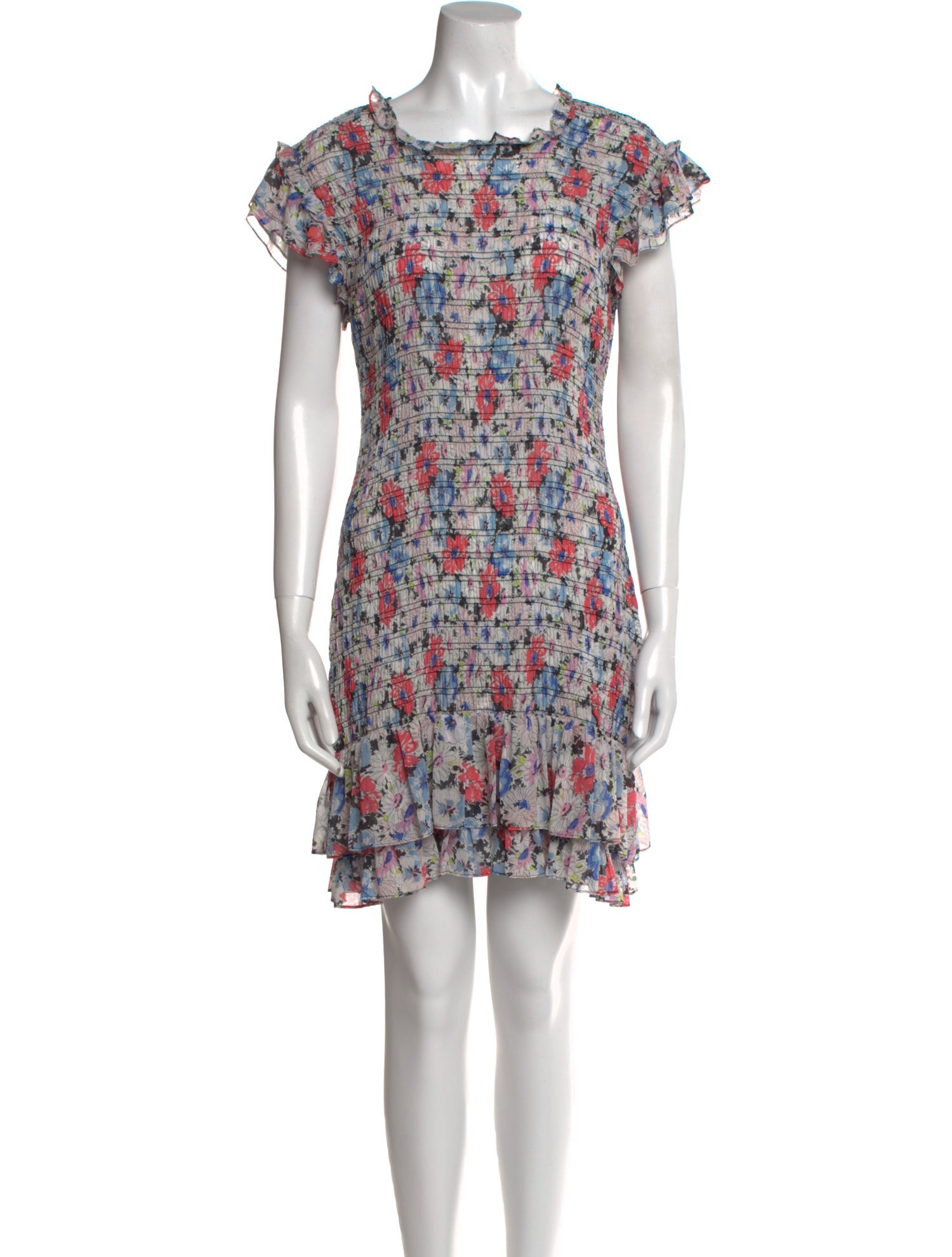 Veronica Beard Printed Mini Dress