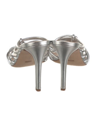 Veronica Beard Leather Slides