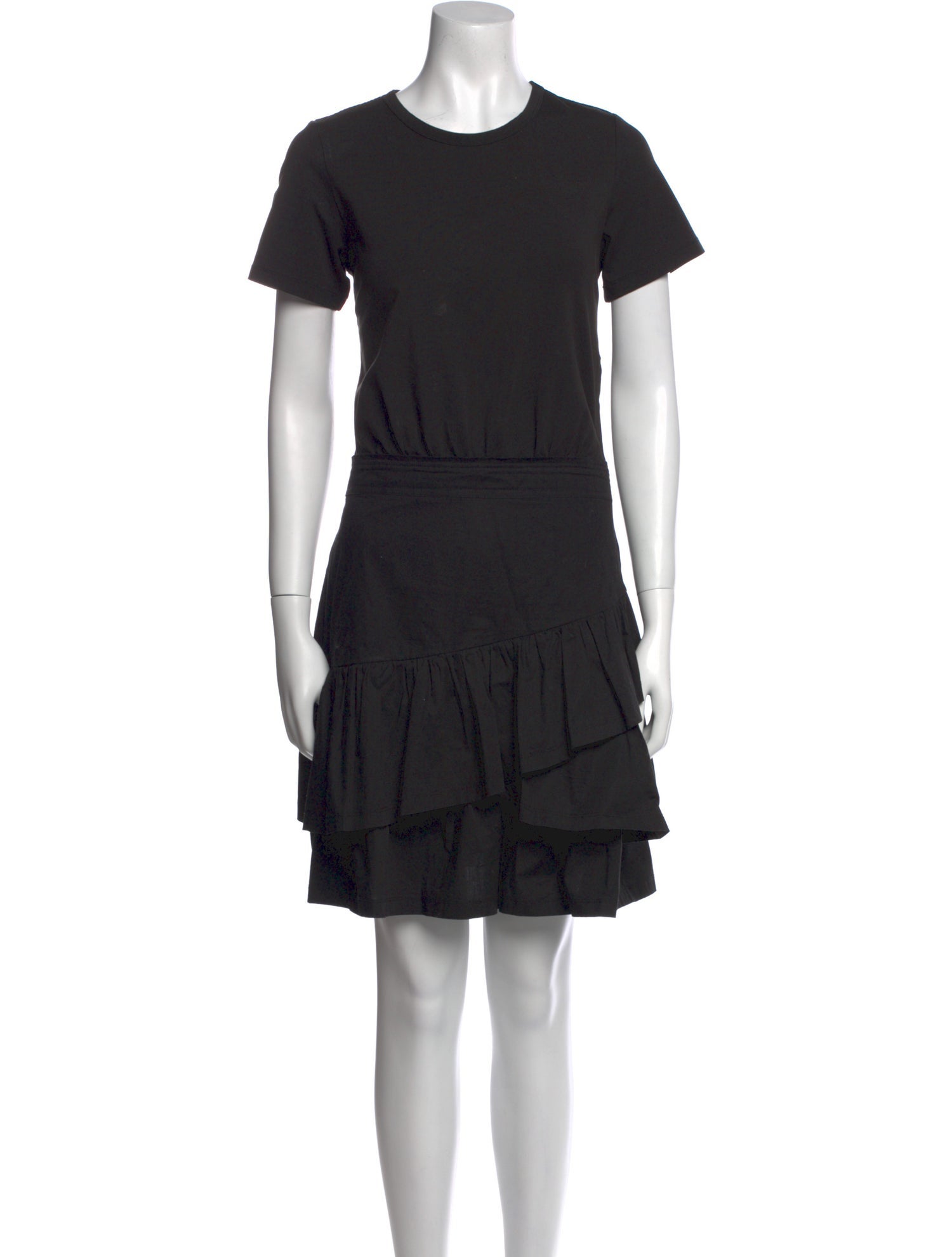 Veronica Beard Crew Neck Mini Dress