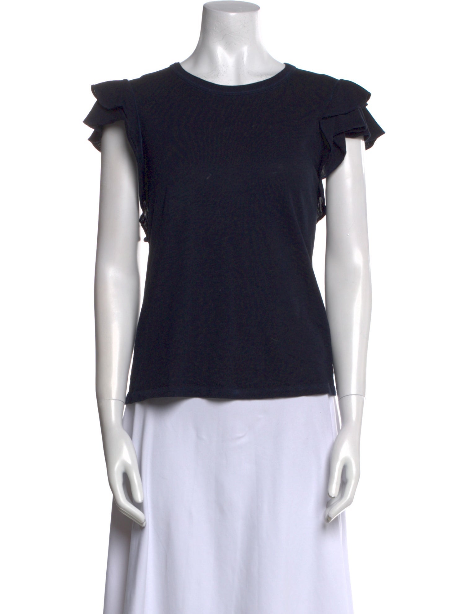 Veronica Beard Crew Neck Short Sleeve T-Shirt