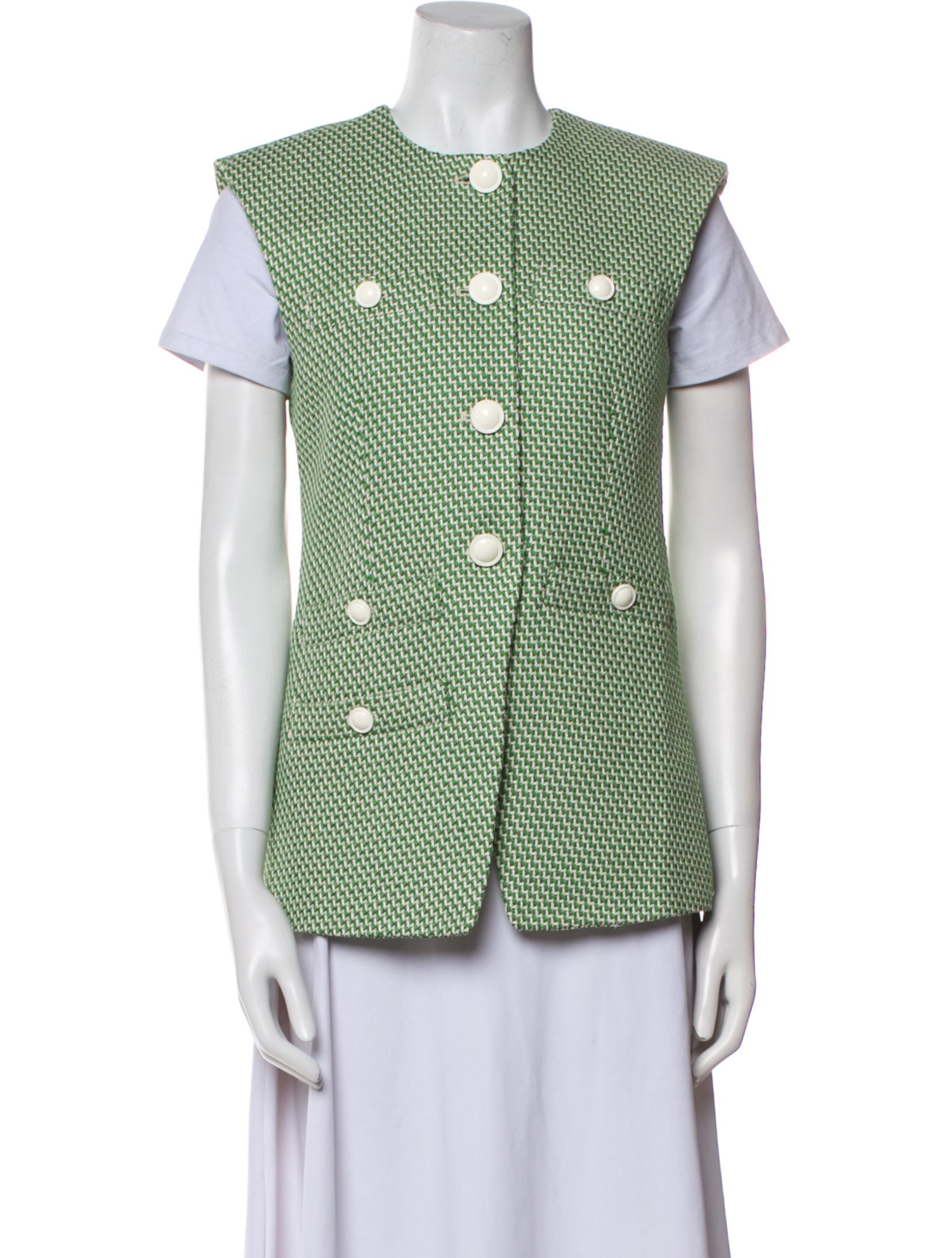 Veronica Beard Printed Vest w/ Tags