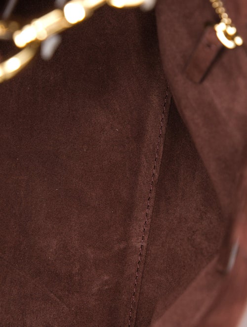 Veronica Beard Suede Top Handle Bag