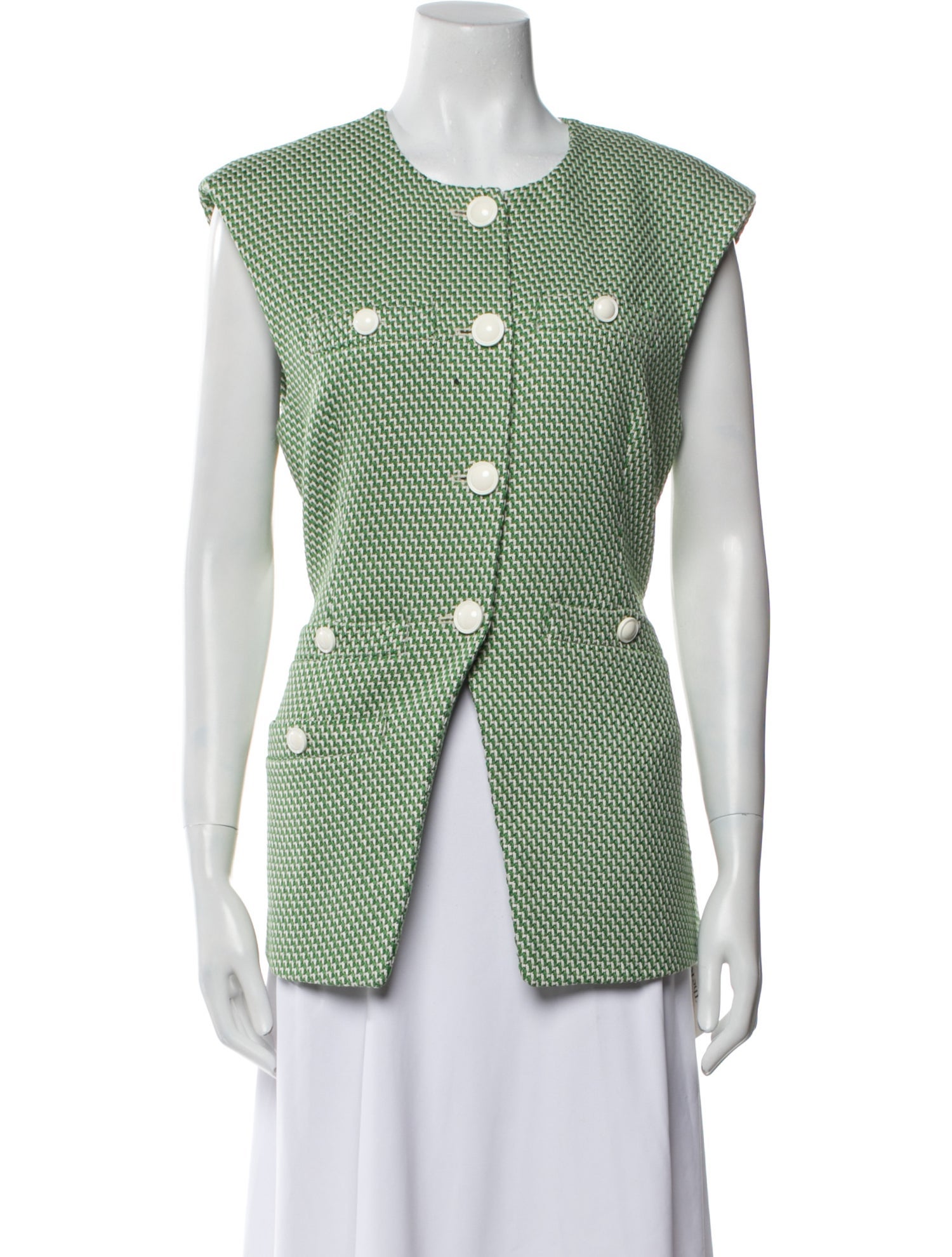 Veronica Beard Printed Vest