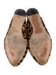 Veronica Beard Ponyhair Animal Print Mules
