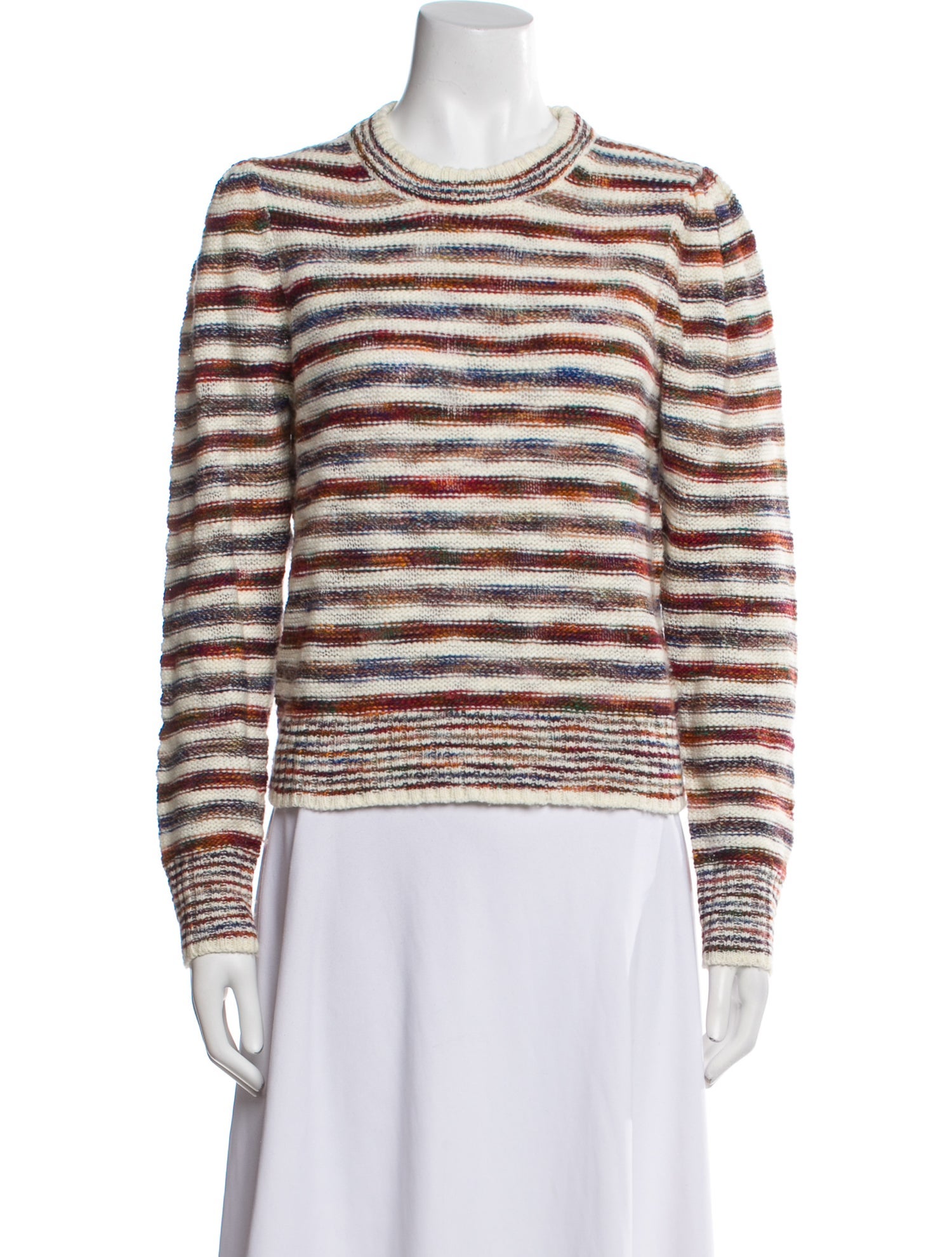 Veronica Beard Merino Wool Striped Sweater