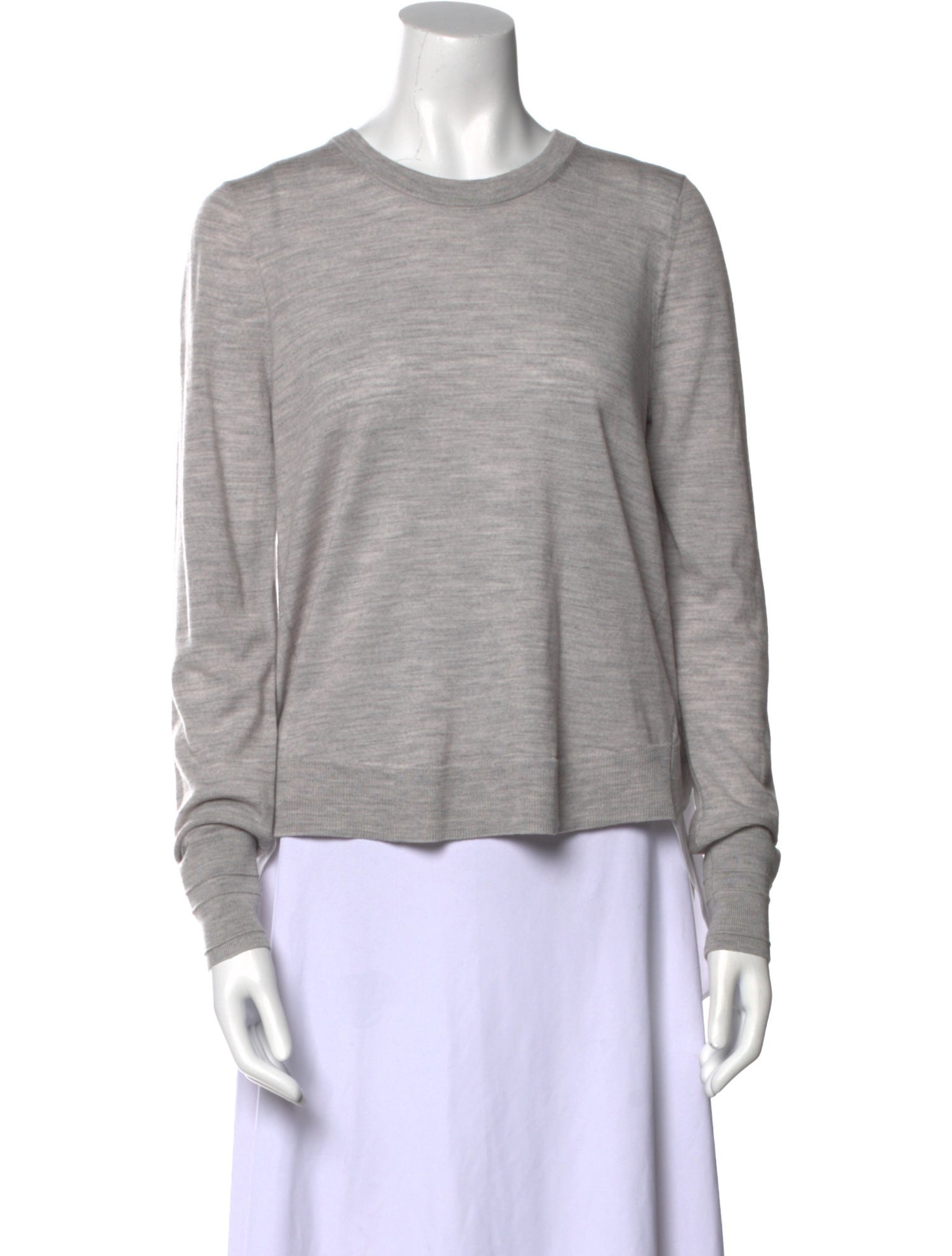 Veronica Beard Merino Wool Crew Neck Sweatshirt