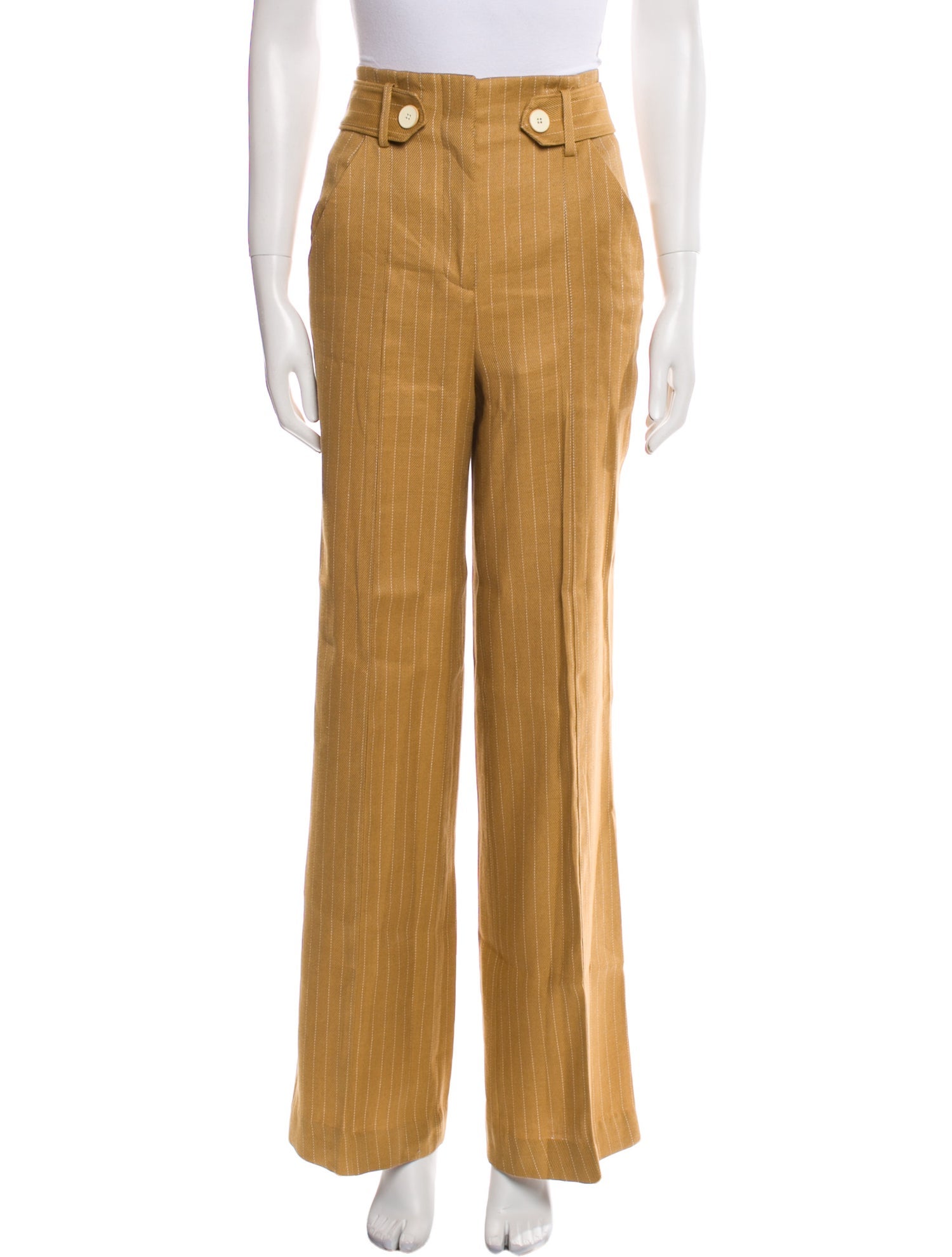 Veronica Beard Linen Wide Leg Pants w/ Tags