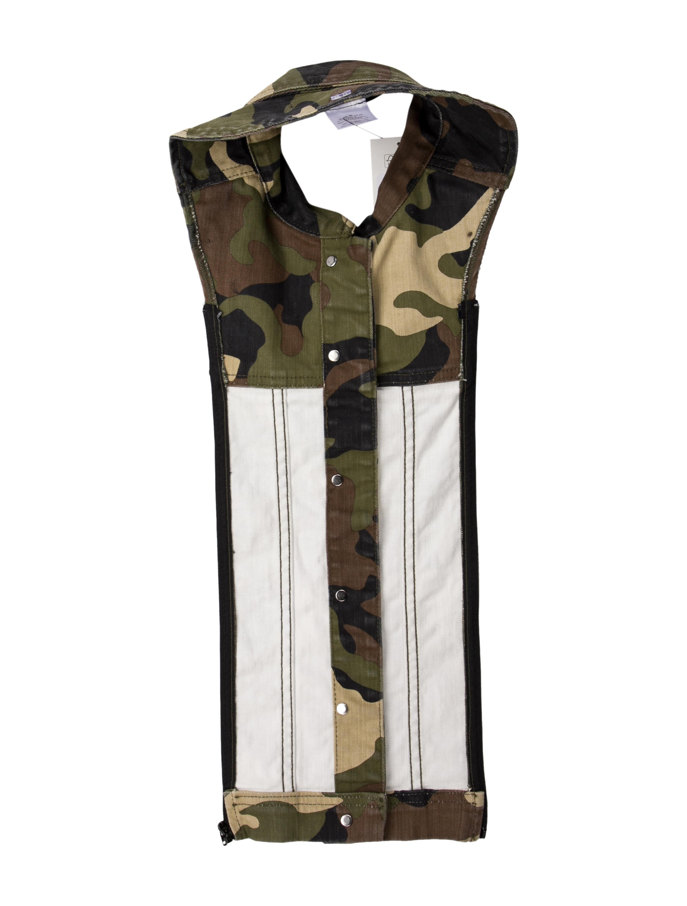 Veronica Beard Camouflage Print Dickey
