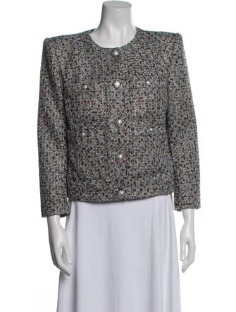 Veronica Beard Printed Evening Jacket