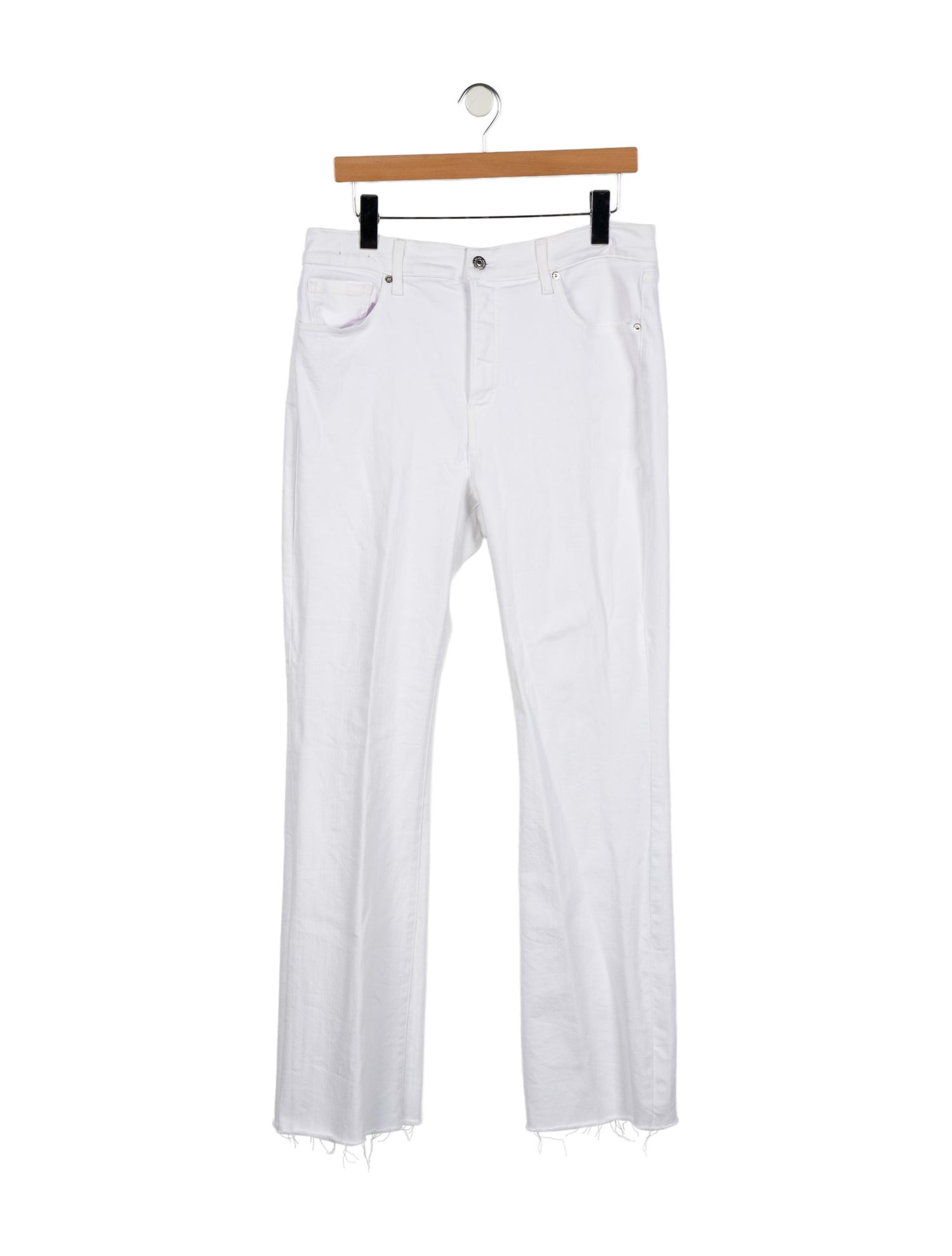 Veronica Beard High-Rise Wide Leg Jeans