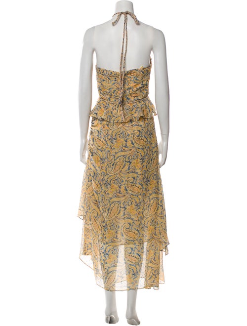 Veronica Beard Silk Floral Print Skirt Set