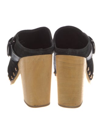 Veronica Beard Suede Mules