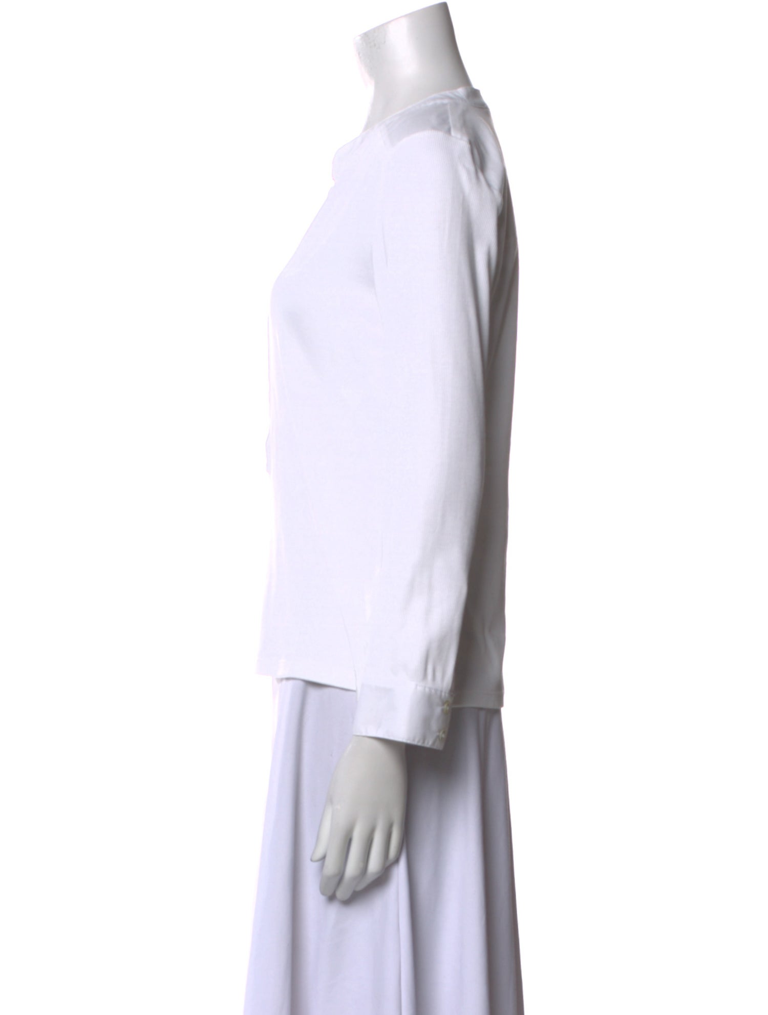 Veronica Beard V-Neck Three-Quarter Sleeve Tunic