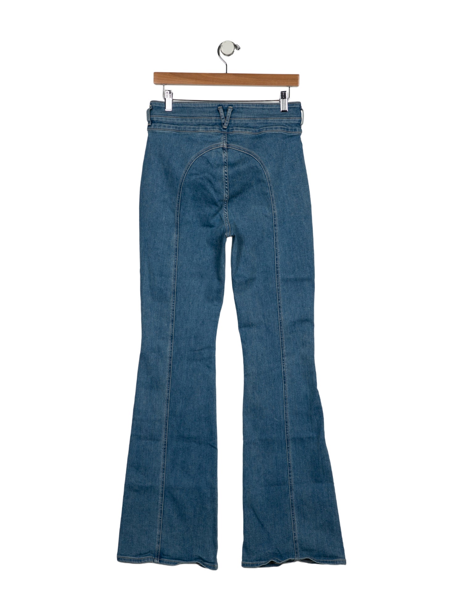 Veronica Beard Mid-Rise Wide Leg Jeans