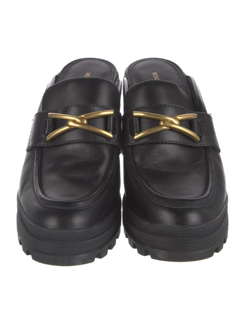 Veronica Beard Leather Mules