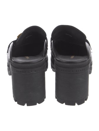 Veronica Beard Leather Mules