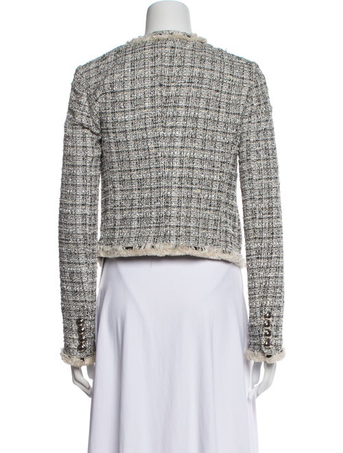 Veronica Beard Tweed Pattern Evening Jacket