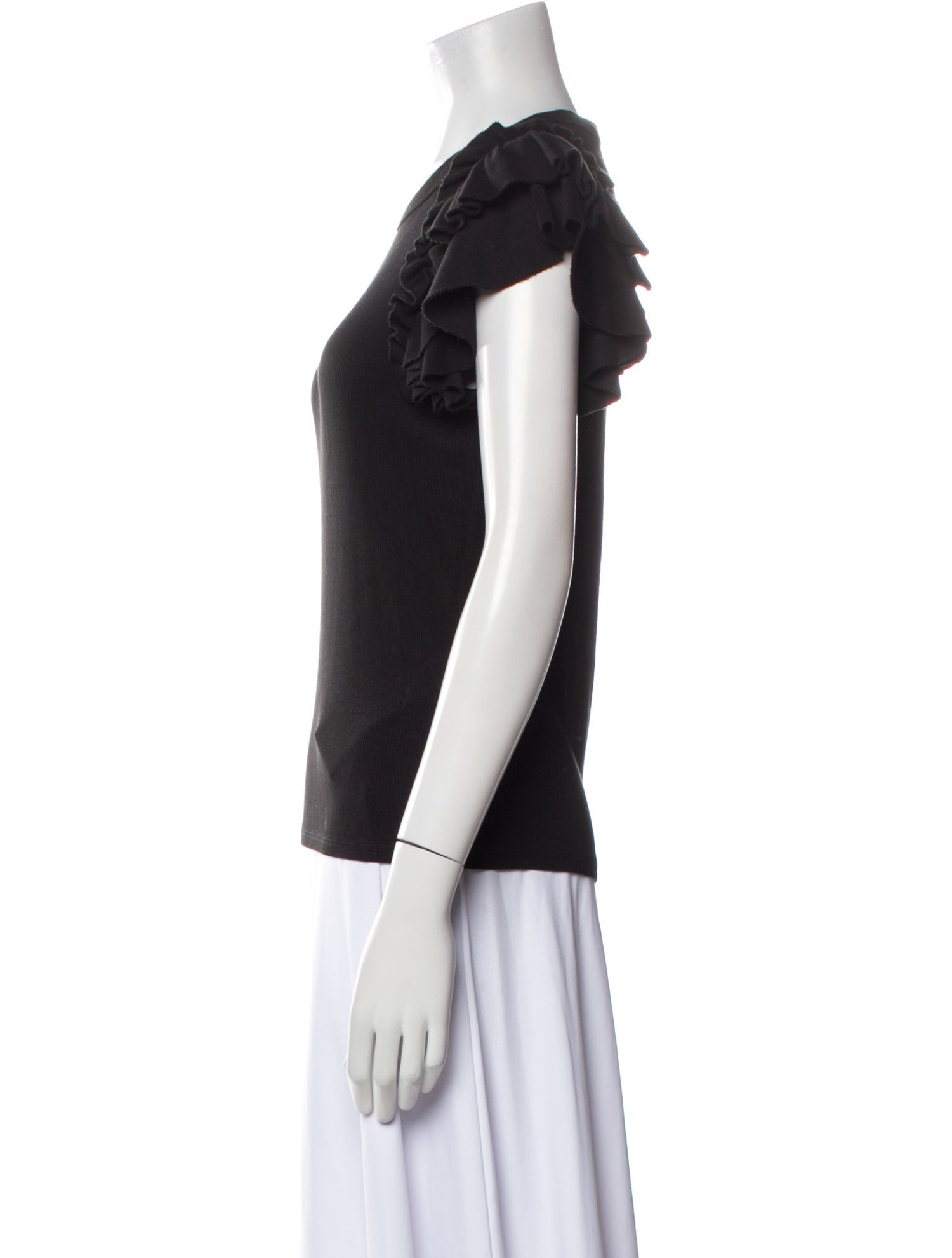 Veronica Beard Crew Neck Short Sleeve T-Shirt