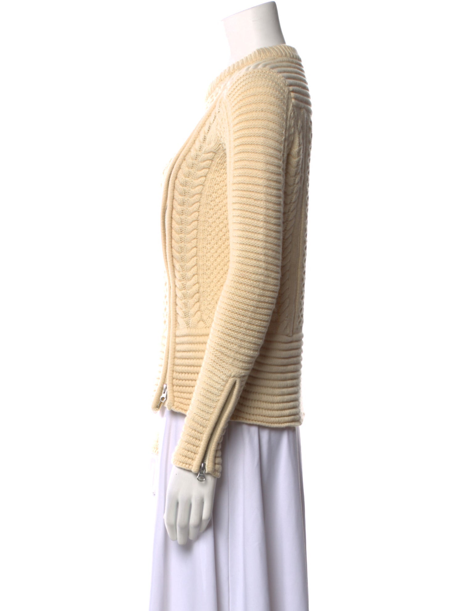Veronica Beard Wool Crew Neck Sweater