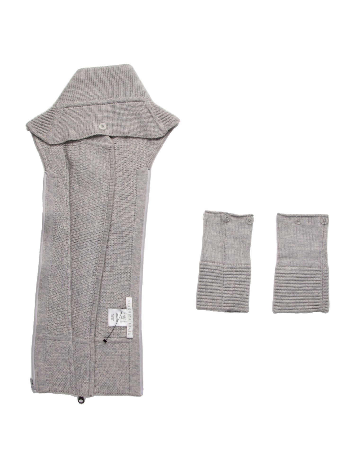 Veronica Beard Wool Striped Dickey