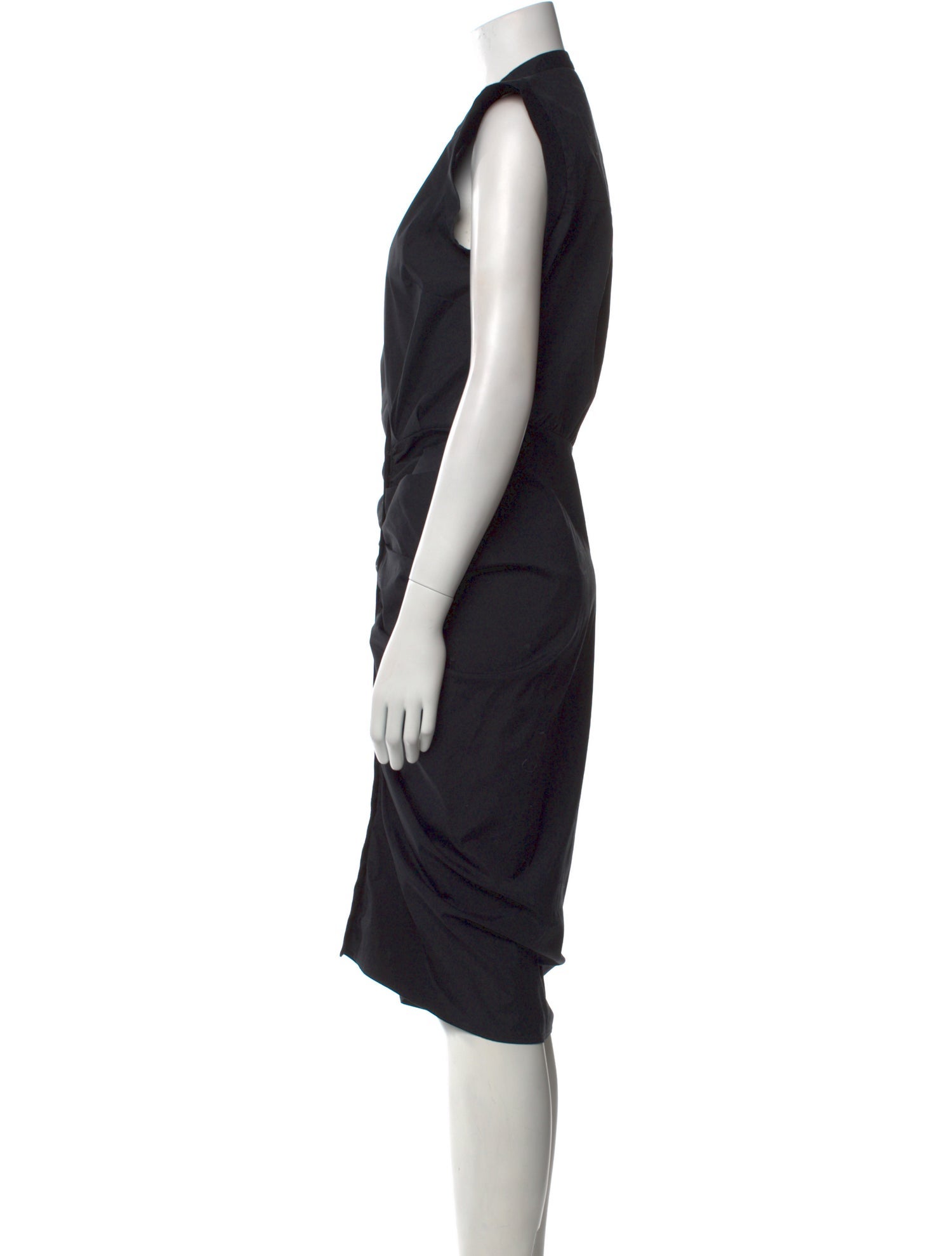 Veronica Beard V-Neck Midi Length Dress