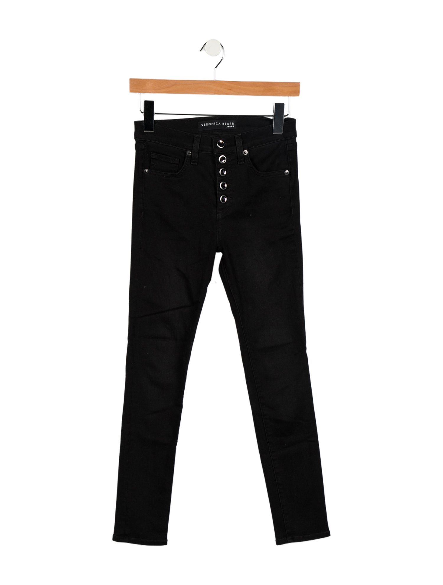 Veronica Beard Mid-Rise Skinny Leg Jeans