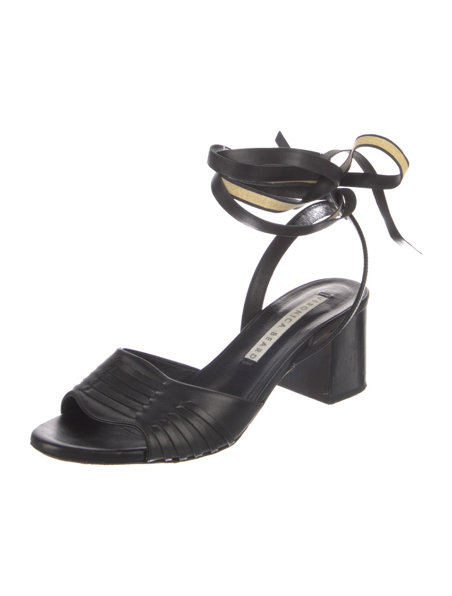 Veronica Beard Leather Sandals