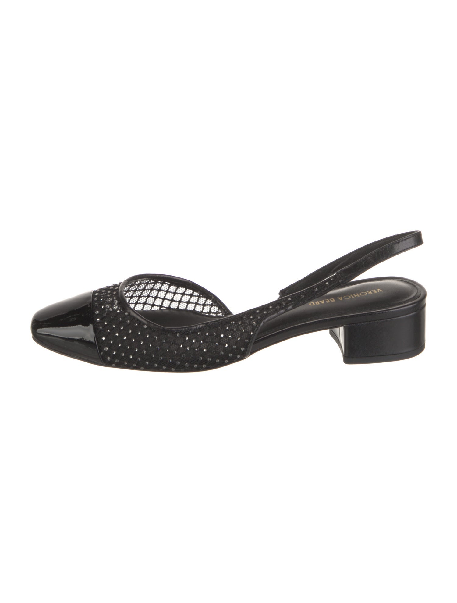 Veronica Beard Mesh Slingback Pumps