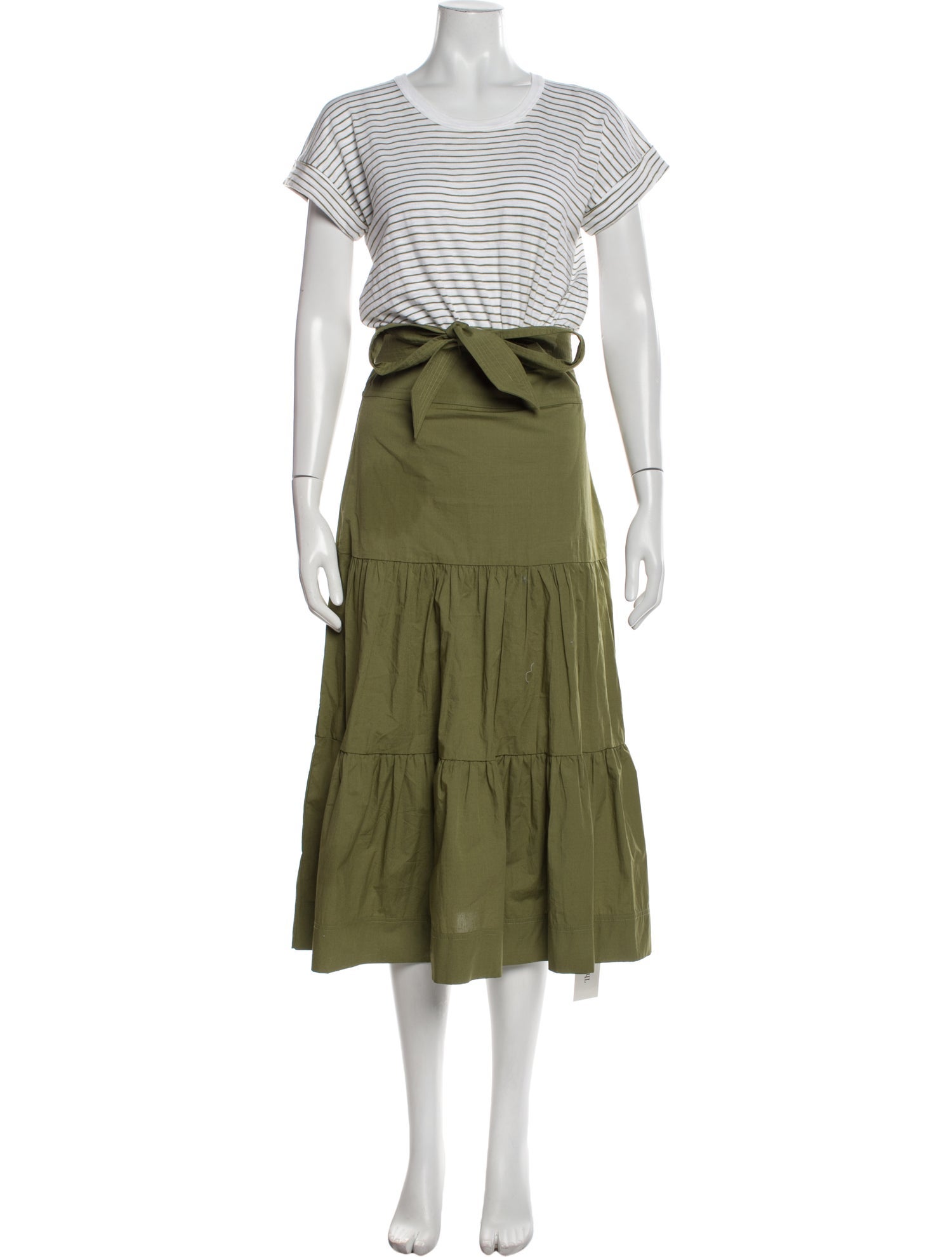 Veronica Beard Scoop Neck Long Dress